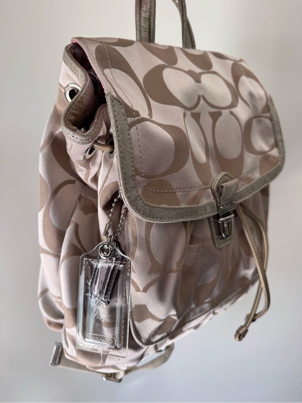 Coach Poppy Signature Backpack - Picture 7 of 9